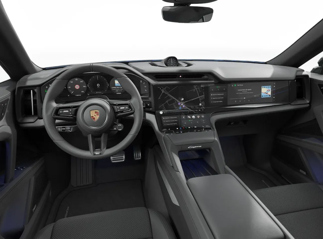 Interieur Porsche Cayenne EV