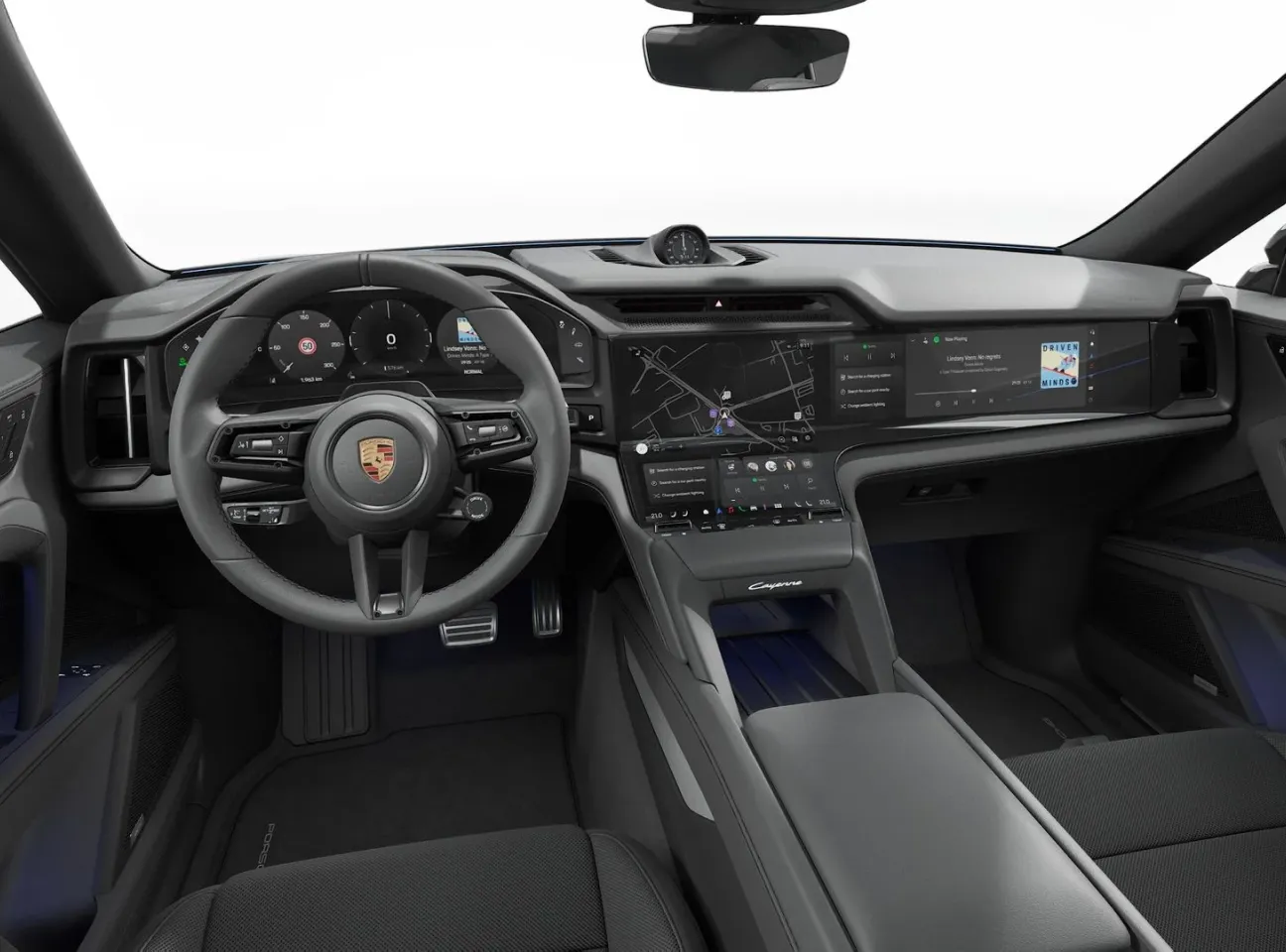 Intérieur Porsche Cayenne EV