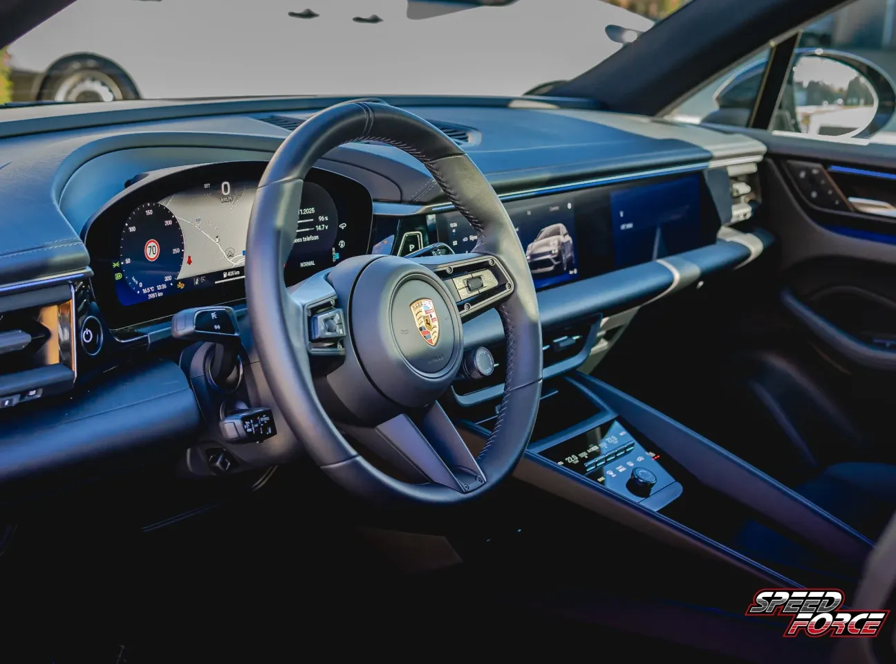 Interior Porsche Macan 4 EV