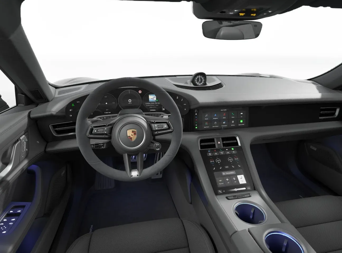 Interieur Porsche Taycan 4S Sport Turismo FACELIFT