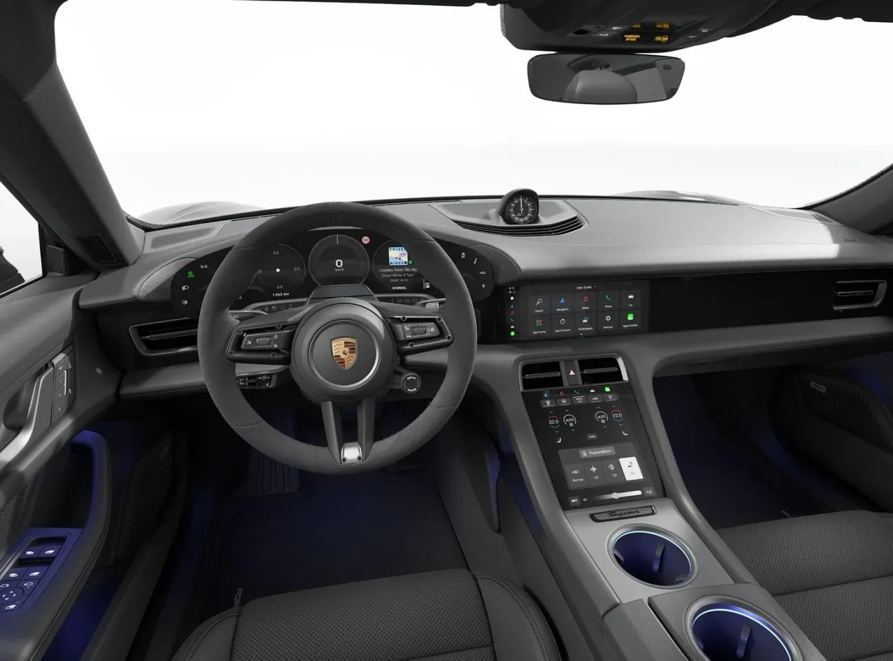 Intérieur Porsche Taycan FACELIFT