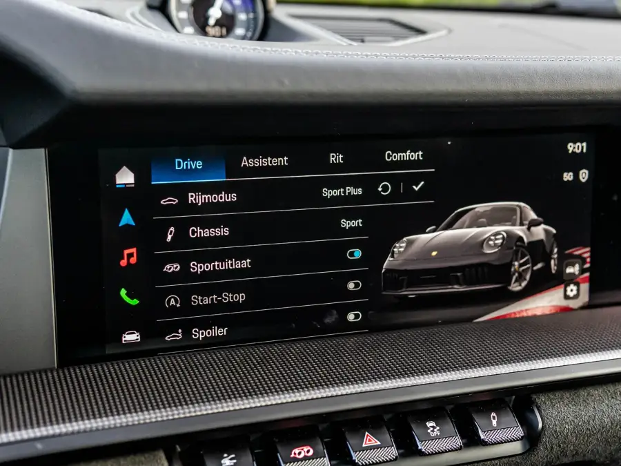 Interieur Porsche 911 Carrera GTS 992.2