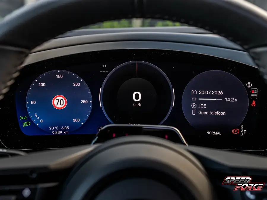 Intérieur Porsche Macan 4 EV