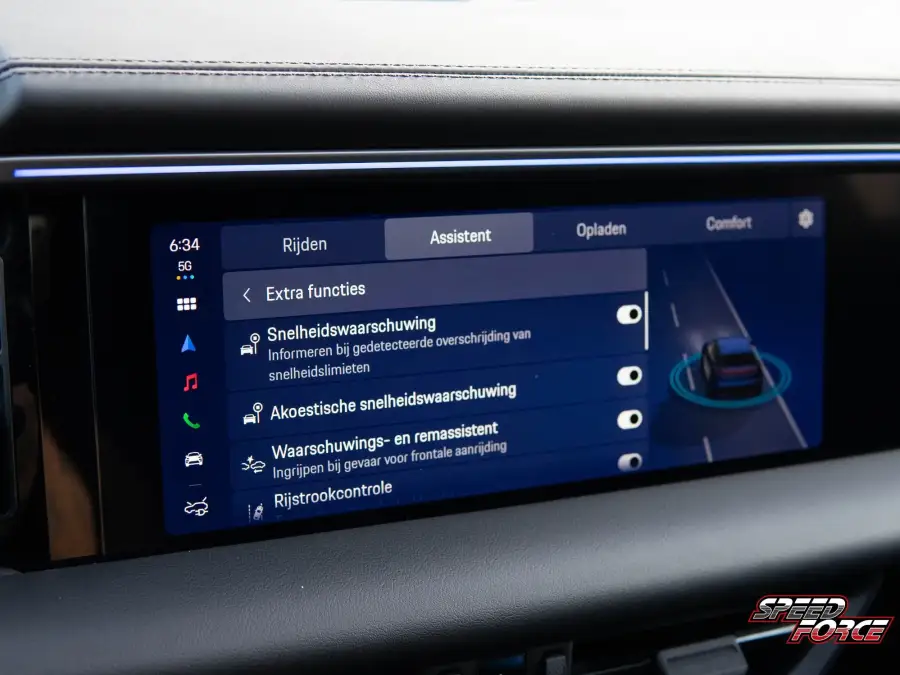 Intérieur Porsche Macan 4 EV
