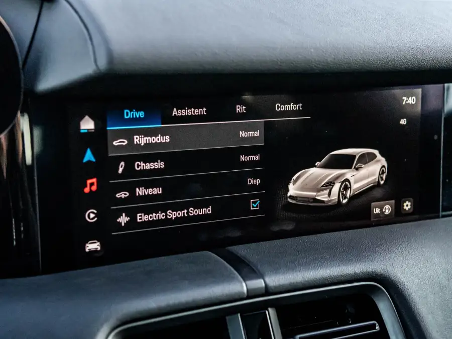 Intérieur Porsche Taycan Sport Turismo FACELIFT