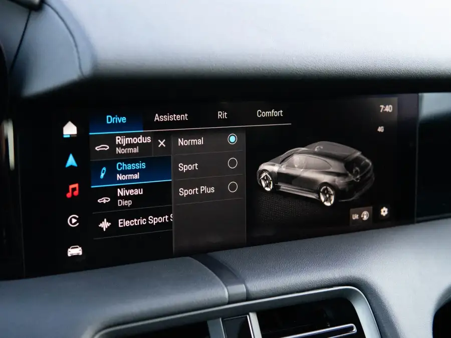 Intérieur Porsche Taycan Sport Turismo FACELIFT