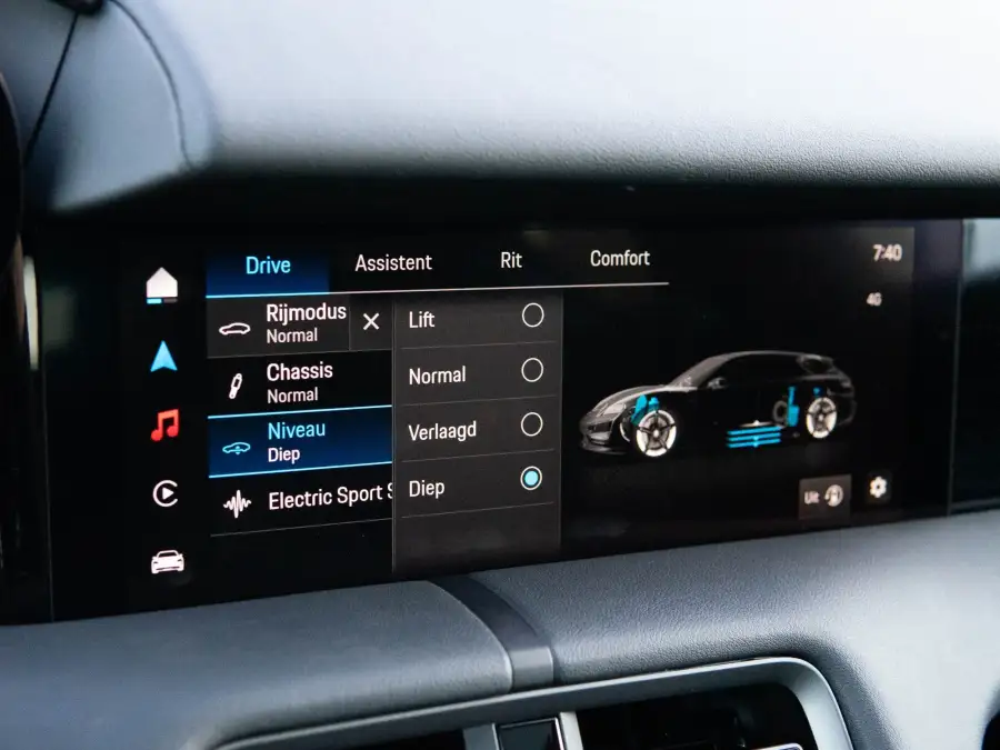 Intérieur Porsche Taycan Sport Turismo FACELIFT