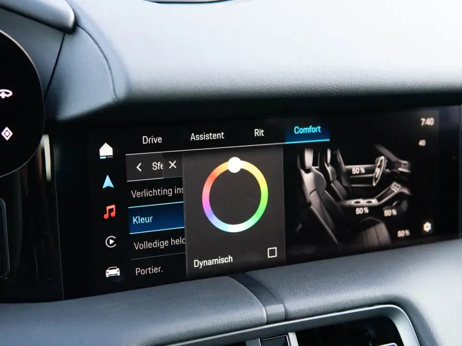 Intérieur Porsche Taycan Sport Turismo FACELIFT